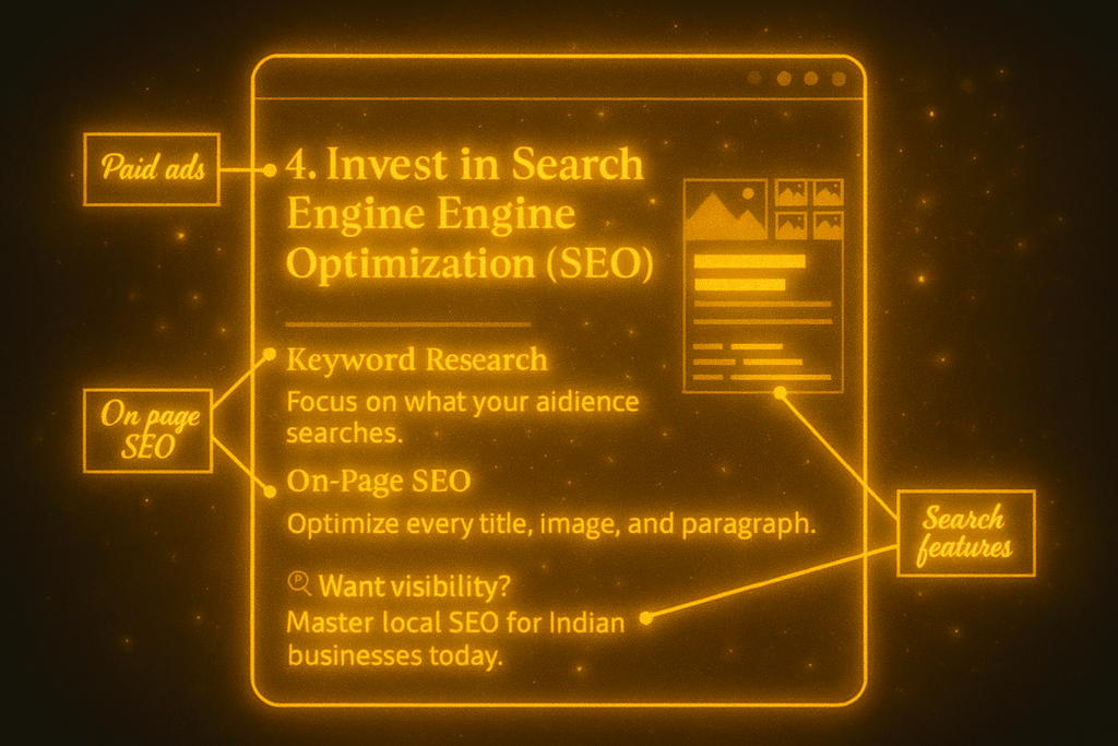 Entrepreneur learning how to grow your brand online in India through digital tools